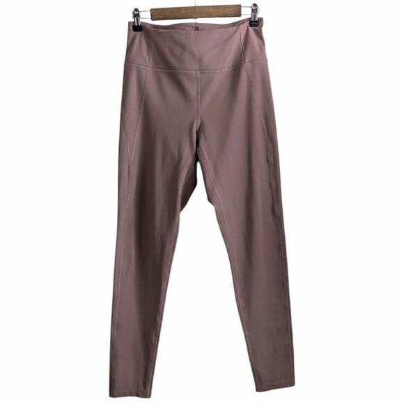 Girlfriend Collective Rosebud Pink Leggings Stretch High Rise Women's Size Large - Picture 2 of 6